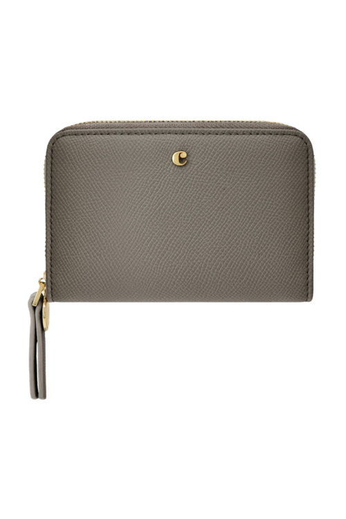 Zipped wallet Séraphine Taupe - 3