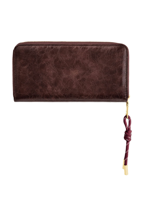 Travel wallet Philomène Burgundy - 6