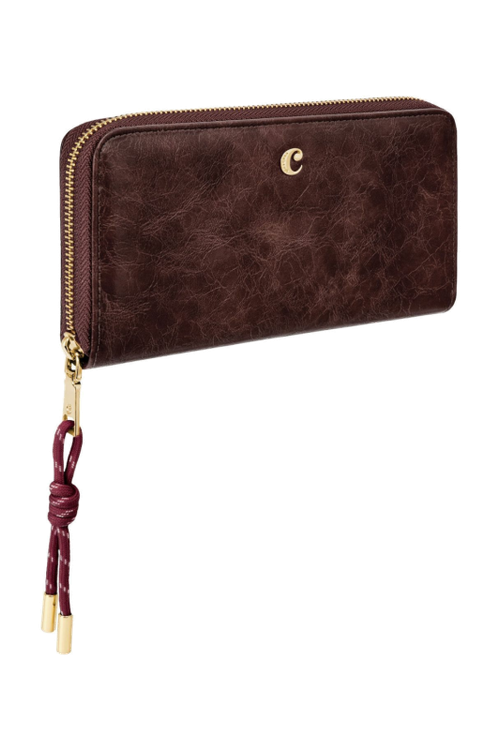 Travel wallet Philomène Burgundy - 5
