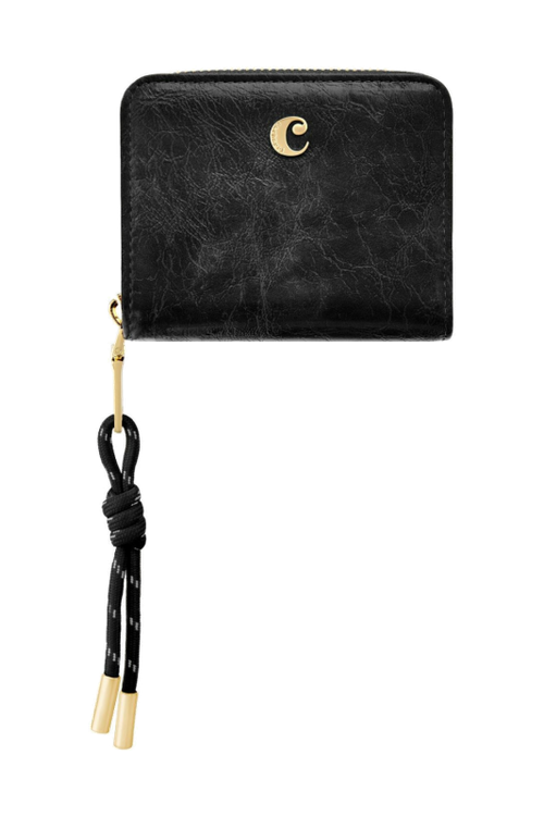 Card wallet with flap Philomène Black - 3