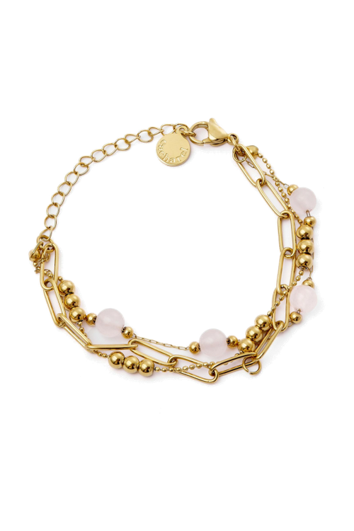 Bracelet Andrea Gold/pink - 1