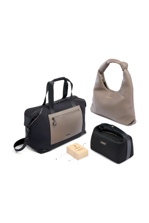 Set Cacharel (cosmetic bag, lady bag, travel bag & jewel)