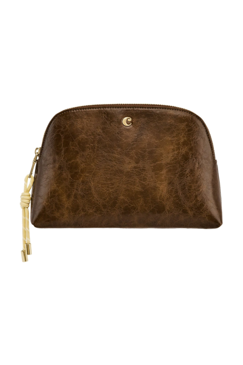 Small dressing-case Philomène Camel - 1