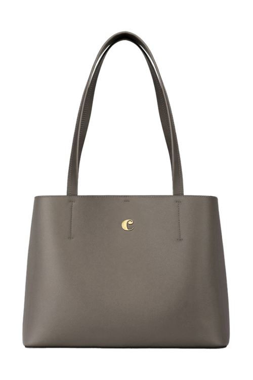Shopping bag Séraphine Taupe - 1