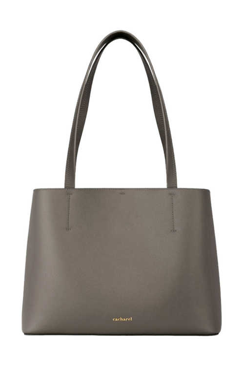 Shopping bag Séraphine Taupe - 10