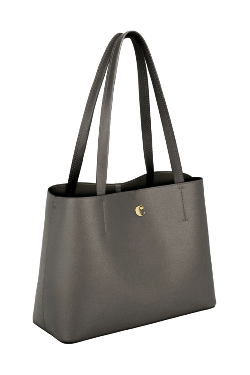 Shopping bag Séraphine Taupe - 7