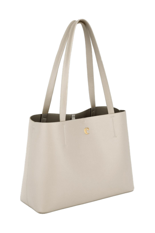 Shopping bag Séraphine Light Grey - 7