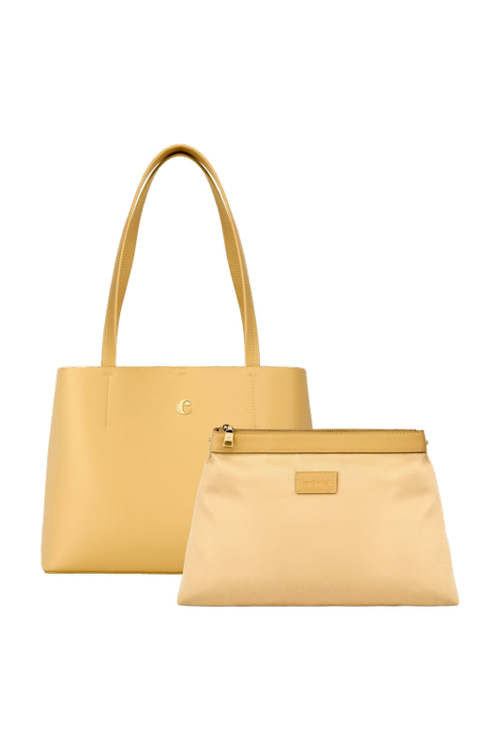 Shopping bag Séraphine Yellow - 9