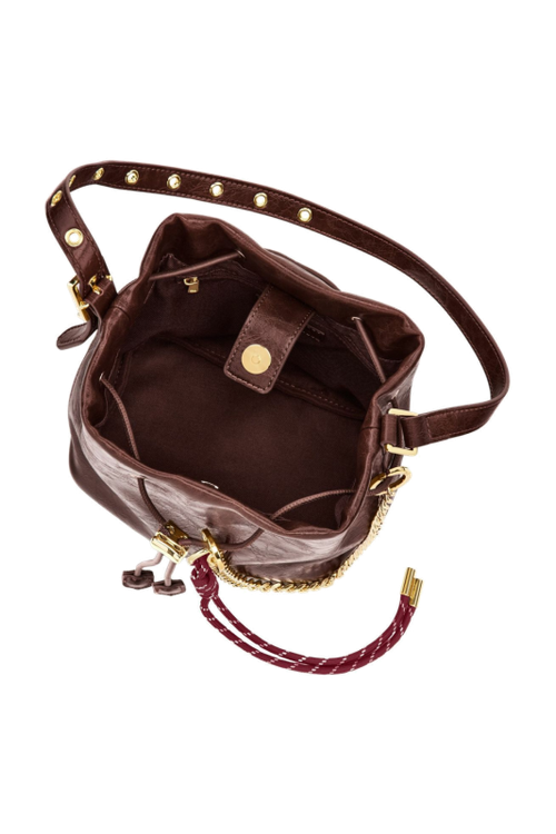 Lady bag Philomène Burgundy - 4