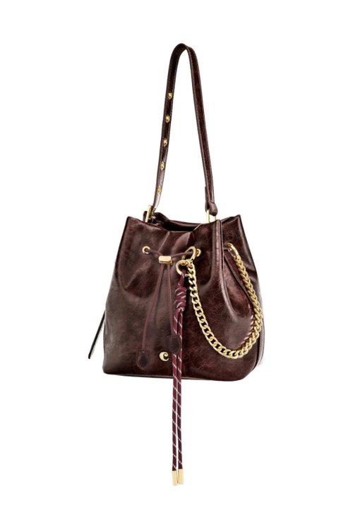 Lady bag Philomène Burgundy - 5