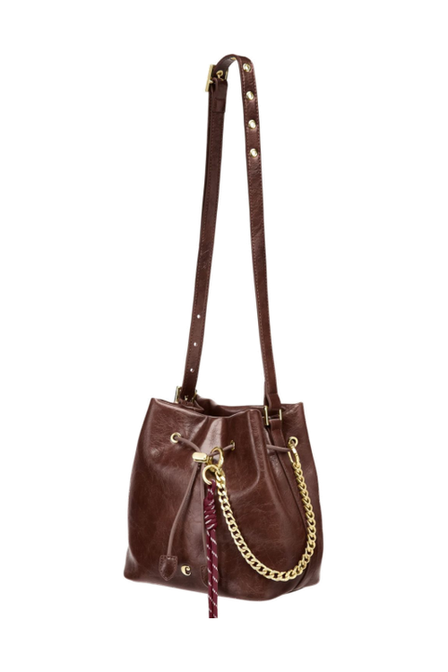 Lady bag Philomène Burgundy - 6