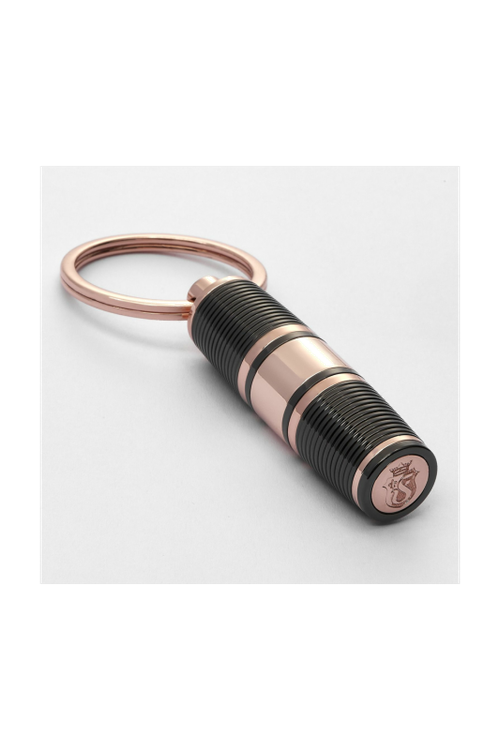Key ring Bold Stripe Gun & Rosegold - 2