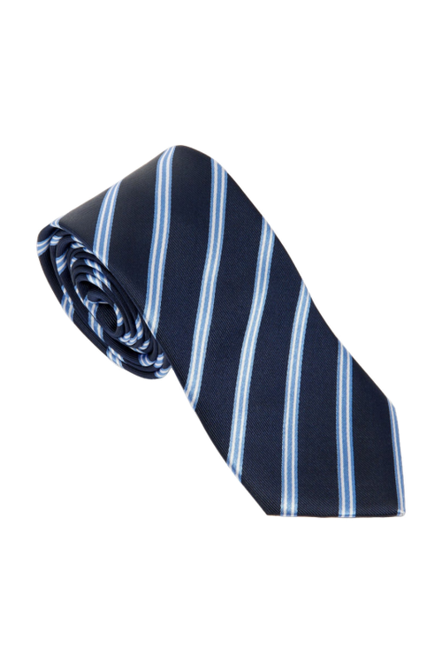 Silk Tie Prestige Navy - 1