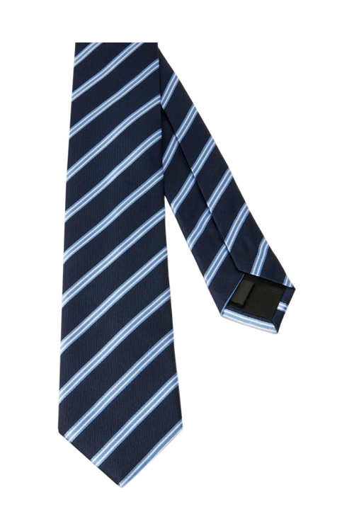 Silk Tie Prestige Navy - 2