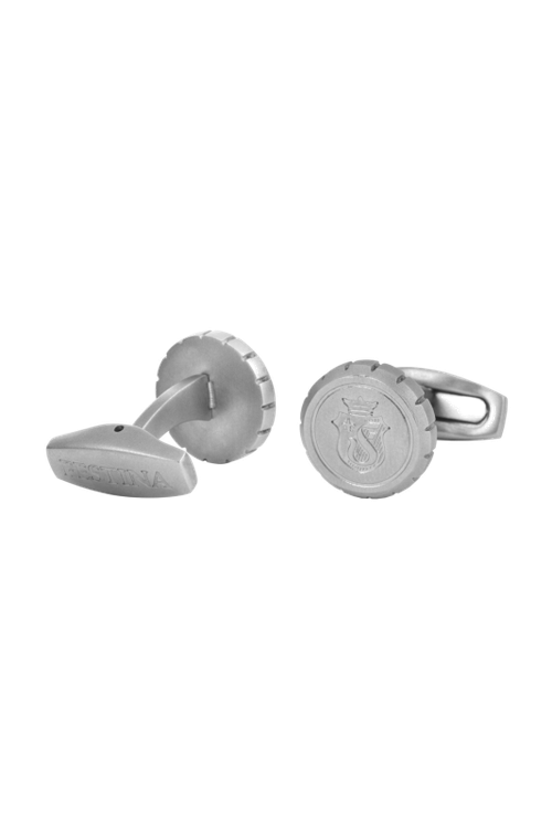 Cufflinks Chronobike Matt Chrome - 1