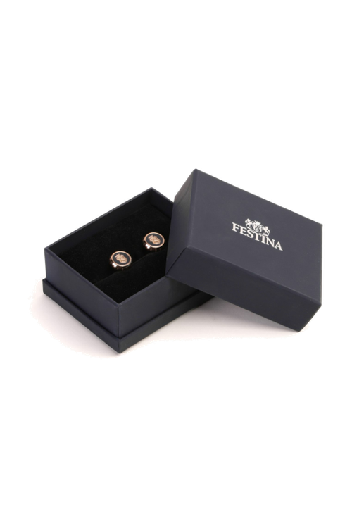 Cufflinks Chronobike Navy & Rosegold - 2