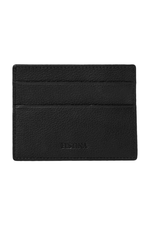 Card holder Button Black - 3