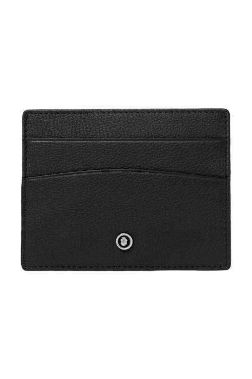 Card holder Button Black - 2