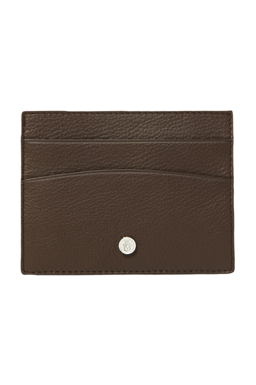 Etui na karty Button Brown - 2