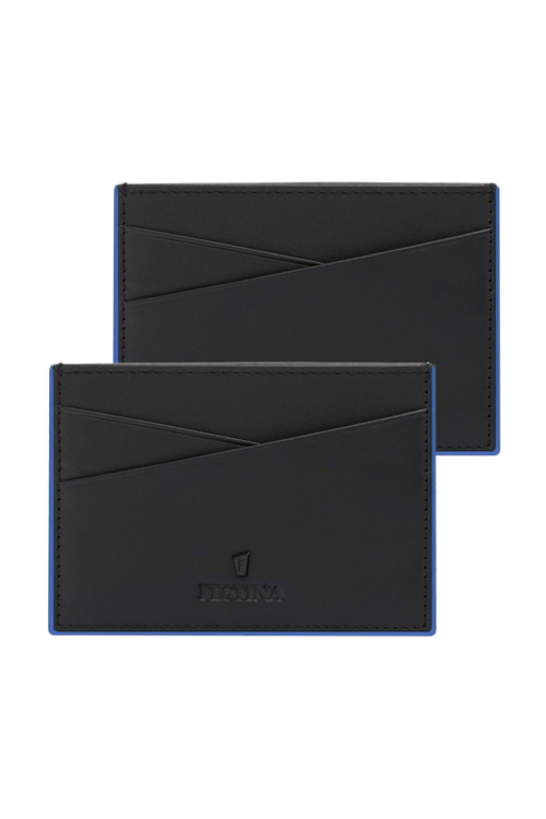 Card holder Black Edition Blue