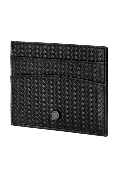 Card holder Interlace Black - 3