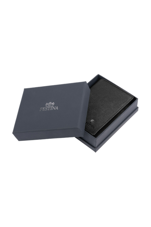 Card holder with flap Chronobike Black - 6