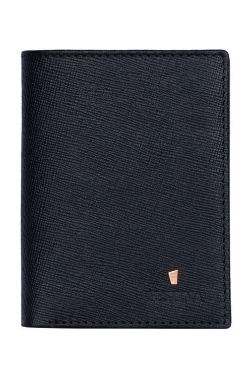 Card holder with flap Chronobike Navy - 2