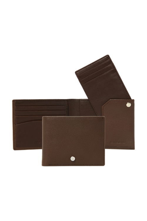 Wallet Button Brown - 1