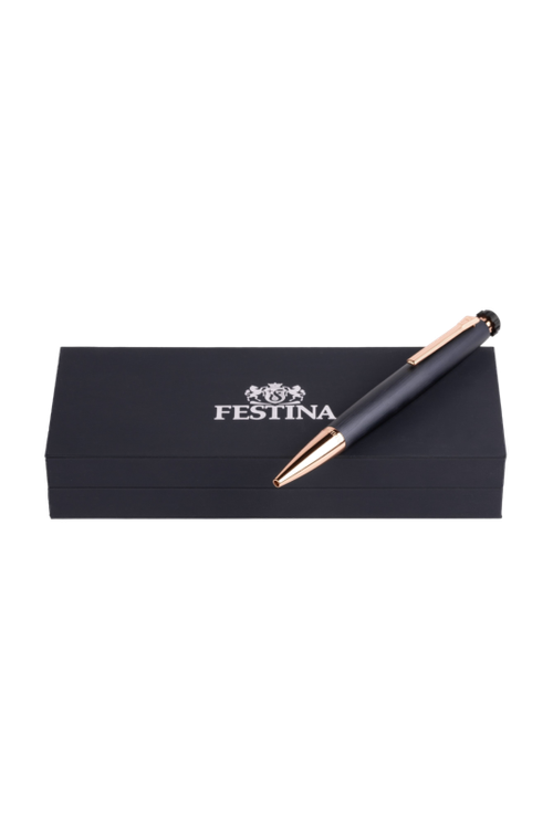 Ballpoint pen Chronobike Rose Gold Navy - 5