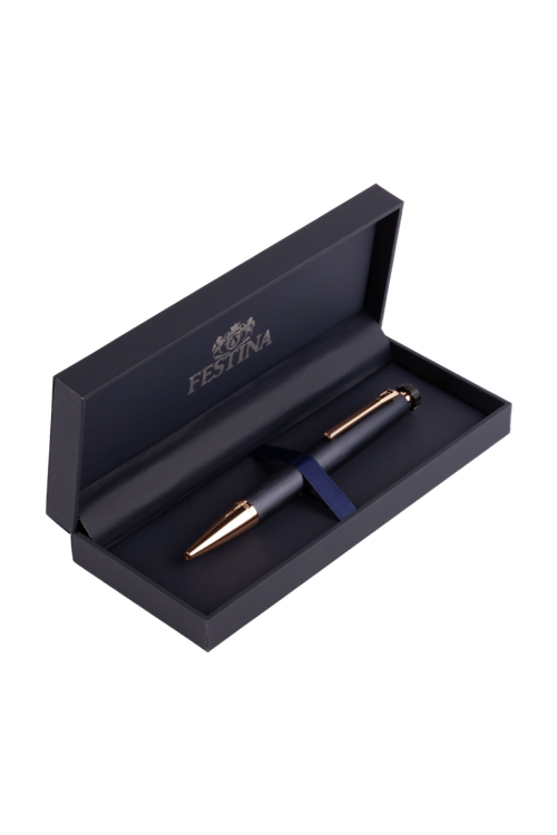 Ballpoint pen Chronobike Rose Gold Navy - 6