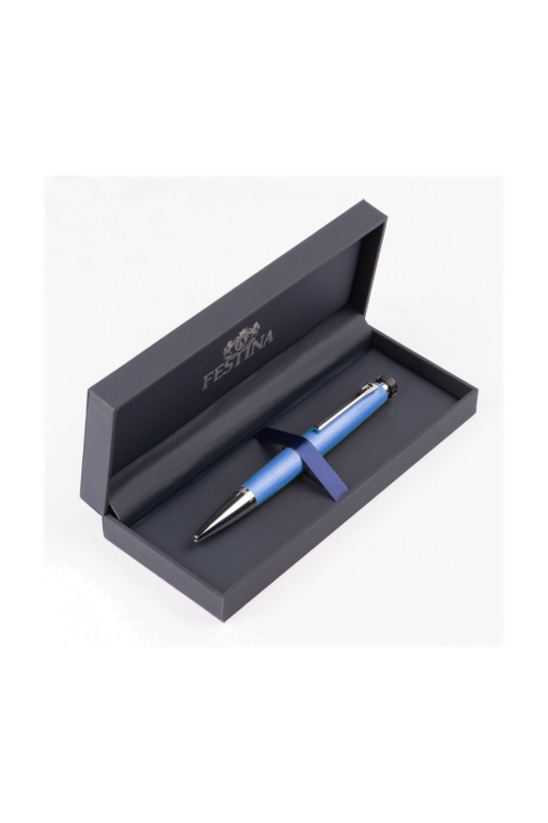 Ballpoint pen Chronobike Rainbow Light Blue - 4