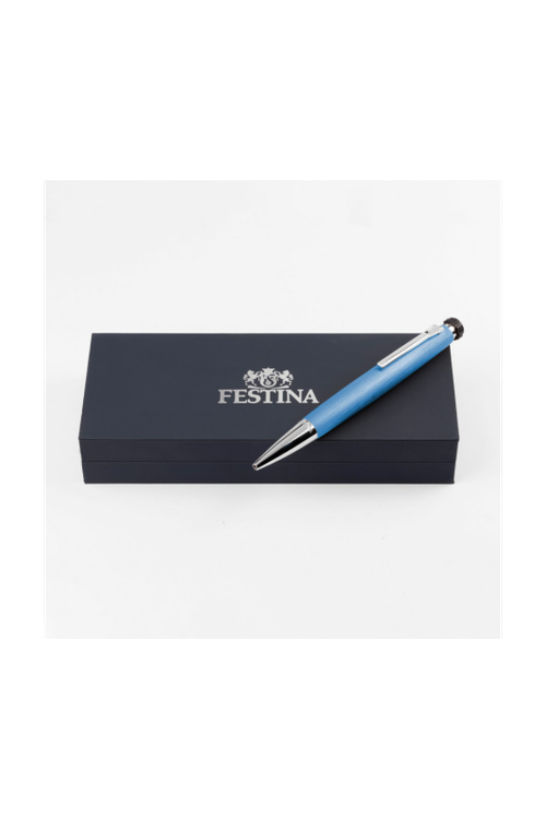 Ballpoint pen Chronobike Rainbow Light Blue - 5