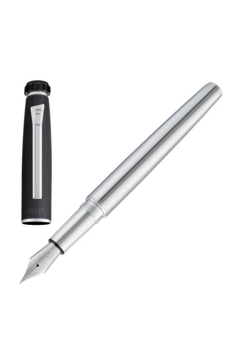 Fountain pen Chronobike Chrome Black - 1