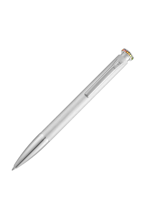 Ballpoint pen Mademoiselle Rainbow Silver - 1