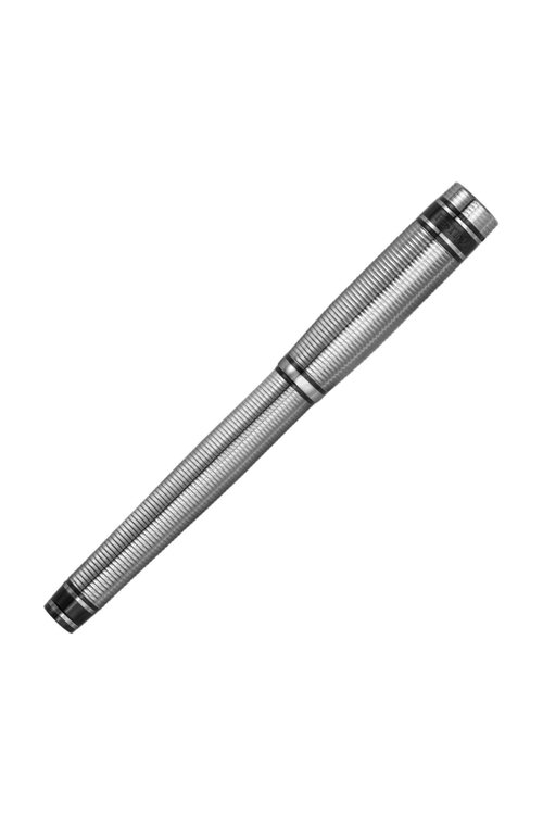 Fountain pen Bold Stripe Chrome & Gun - 5