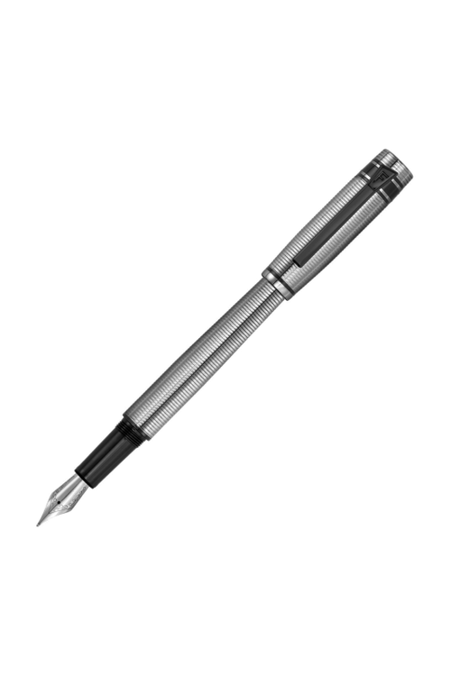 Fountain pen Bold Stripe Chrome & Gun - 2