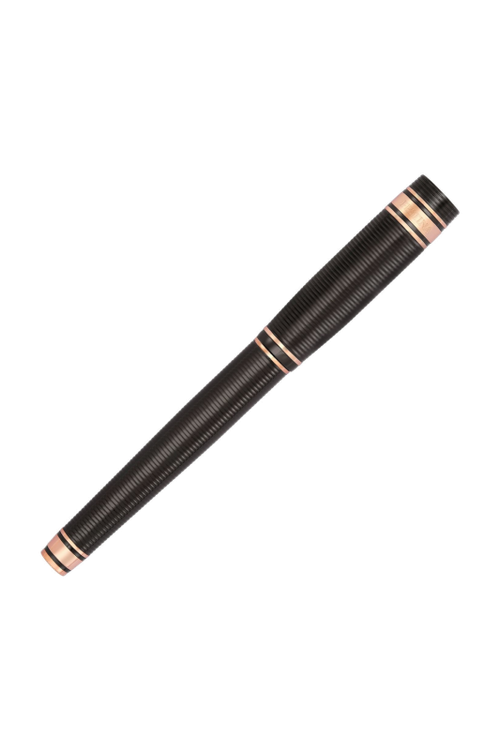 Fountain pen Bold Stripe Gun & Rosegold - 6