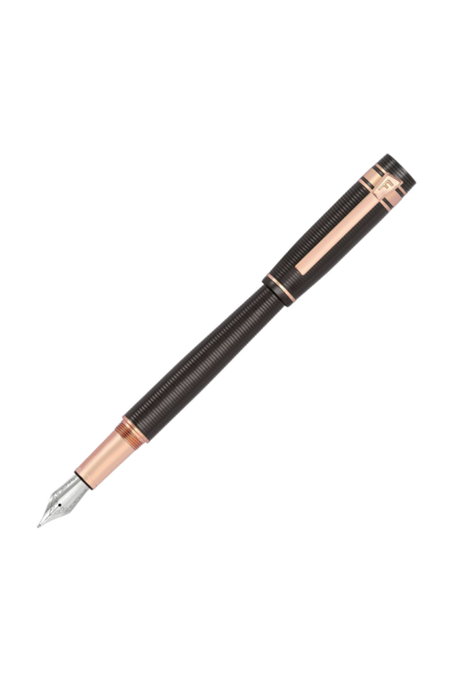 Fountain pen Bold Stripe Gun & Rosegold - 2