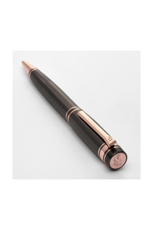 Ballpoint pen Bold Stripe Gun & Rosegold - 2