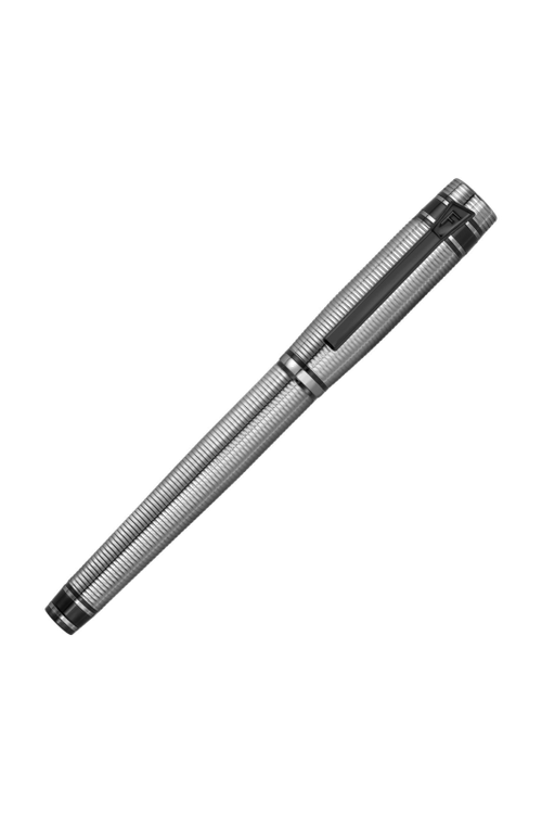 Rollerball pen Bold Stripe Chrome & Gun - 2