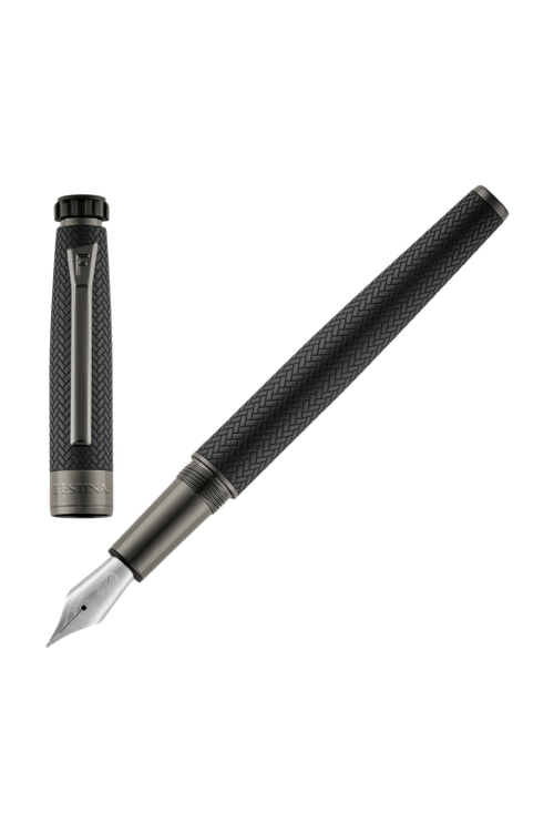 Fountain pen Interlace Black - 1
