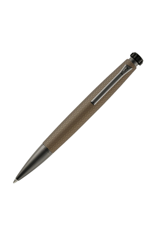 Ballpoint pen Interlace Taupe - 1