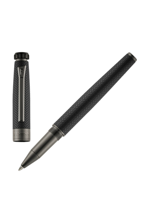 Rollerball pen Interlace Black - 1