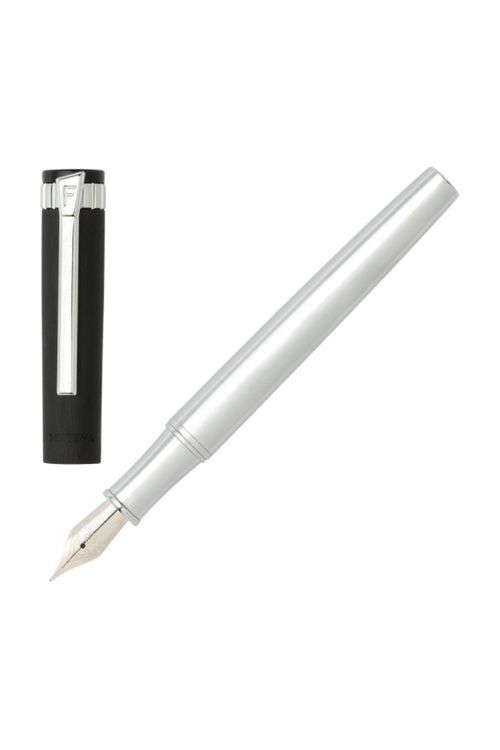 Fountain pen Prestige Chrome Black - 1