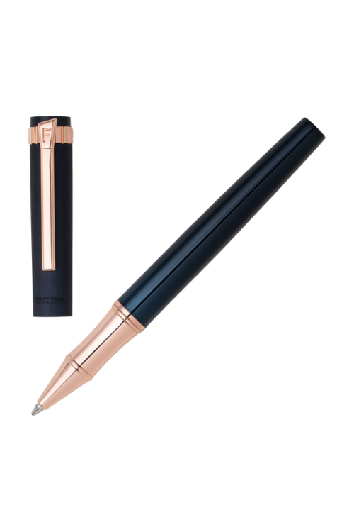Rollerball pen Prestige Rose Gold Navy - 1