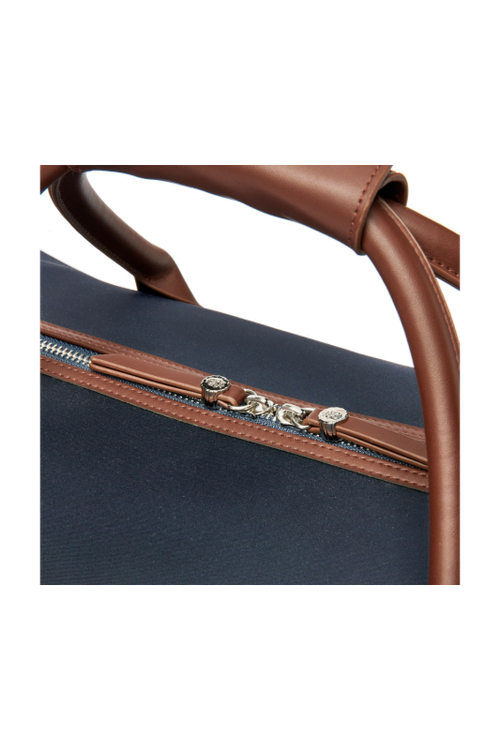 Travel bag Button Navy & Brown - 5
