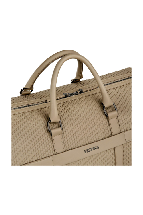 Travel bag Interlace Taupe - 3