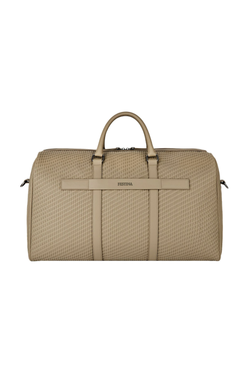 Travel bag Interlace Taupe - 7
