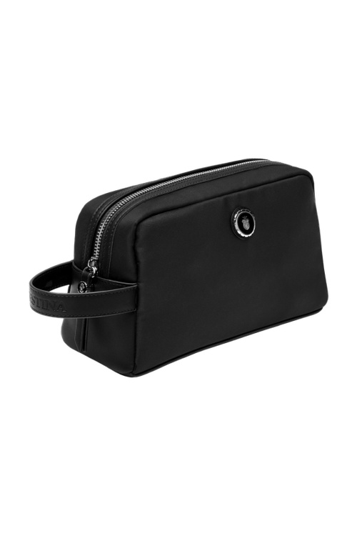 Toiletry Bag Button Black - 5