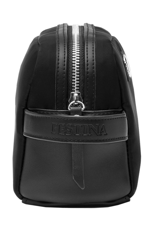 Toiletry Bag Button Black - 6